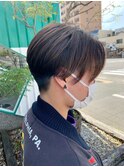 前下がりハンサムショート☆トレンドど真ん中