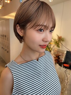 サンド クリア 横浜本店(sand clear) ハイトーンマッシュショート