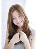 ◎大人かわいいこなれロングレイヤー　センターパート【代官山】