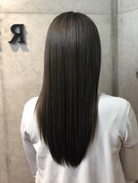 リカロ ヒロシマ(RECALO Hiroshima) ストレート+カット＋プレミアム髪質改善ヘアエステ