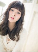 mod's姪浜/ダークアッシュレトロガーリー波巻きラフプリカールg