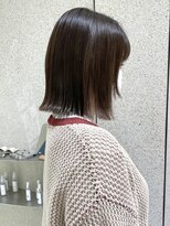 マイル 渋谷(mile)&nbsp;グレージュ/ぱつっとボブ