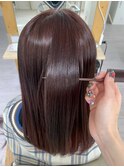 《ARISA》ブリーチなしピンクカラー×髪質改善トリートメント