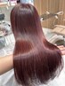 【4～５月】《美髪髪質改善》カット+カラー+髪質改善Tr ¥16160～