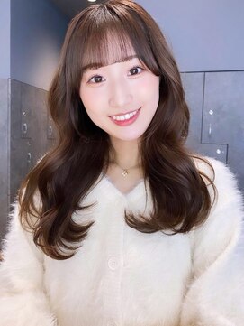 アイティー バイ アルバム 中野店(IT by ALBUM) レイヤーカット_マチルダボブピンクベージュ_9511