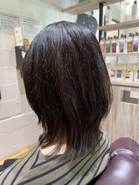 チアー ヘアリラクゼーション(cheer HAIRRELAXATION) お手入れ簡単ミディアムレイヤー