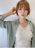 愛されショート×オレンジブラウン★