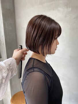 ベンジー 蔵前ii店(benji) 乾かすだけで決まる大人可愛いボブ◎蔵前