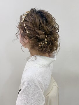 ブリエ(briller) MANAMI/ふわふわアップ/ルーズ/袴/淡色