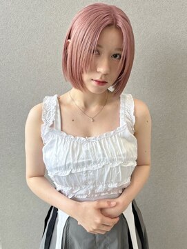 シーク 天神(SEEK) yuri/ハイトーン/ブリーチ/ケアブリーチ/ピンク/ピンクカラー