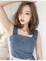 オリジンズヘアーセカンド 守谷店(Origins hair 2nd)&nbsp;カーキ系ベージュカラー×BYKARTE TR