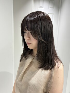 ゼスト 八王子店(ZEST) 顔周りレイヤー/透明感カラー【藤野はるひ】