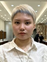 ピークアブー アヴェダ アトレ恵比寿(PEEK-A-BOO AVEDA) ハイトーンカラー/ホワイトベージュ/水色/デザインカラー