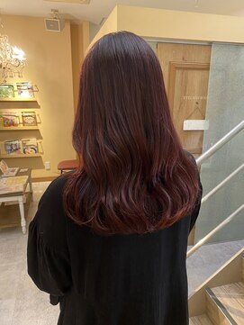 ルシュカイチマルニ(Rasca102) ボルドーカラー/チェリーブラウン/暗めカラー