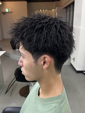 プルーブトウキョウ 渋谷(PROVE TOKYO) メンズショート　ソフトツイストパーマ