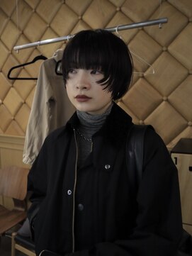 ベンジー 中目黒店(benji) 前上がりショートボブ