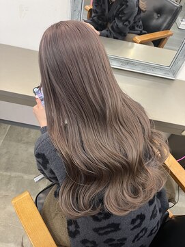 グリードヘアー(greed hair) milky greige