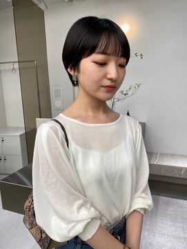 ステン(sten) ショート/ショートボブ/丸みショート/コンパクトショート
