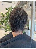 細めコントラストハイライト【TELA HAIRユーカリが丘】