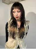 レイヤーカット ギザバング