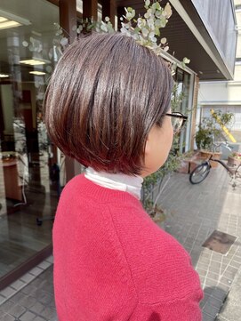 ヘアメイク 想倶楽部 ショートボブ