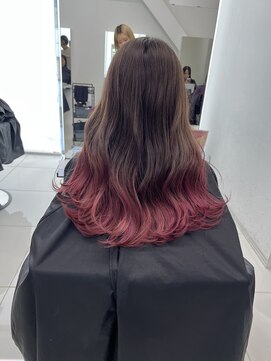 アライブ キチジョウジ(ALIVE Kichijoji) 【ALIVE吉祥寺】ダブルカラーグラデーションピンク