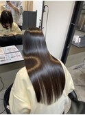 　髪質改善ストレート