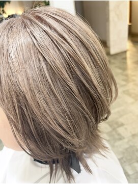 プレフェレプレフェ(prefere prefe) 白髪ぼかしナチュラルブロンドヘアカラー