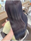 艶々ラベンダーグレージュ