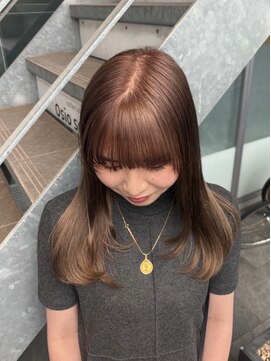 クラリス バイネオ 武蔵小杉(Claris by neo) 髪質改善カラー☆ミルクティーベージュ/ミルクティーグレージュ