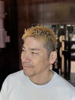 ザバーバーアドレス 代官山(THE BARBER)&nbsp;ハイトーンアップバング　メンズカット/代官山/中目黒/恵比寿