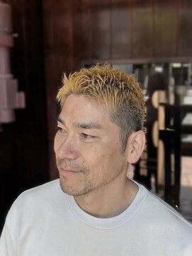 ザバーバーアドレス 代官山(THE BARBER) ハイトーンアップバング　メンズカット/代官山/中目黒/恵比寿