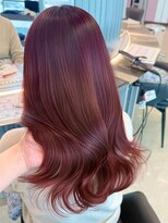 ジーナリア(Xena ria)&nbsp;《衣織》ワインレッド/艶カラー/韓国ヘア