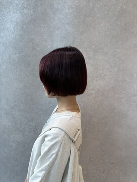 アッシュ 大森店(Ash) チェリーピンク/ボブ