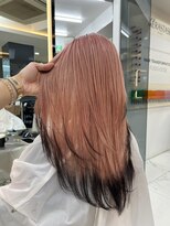 ラピス 渋谷本店(Lapis)&nbsp;エンドカラー/ピンクカラー/レイヤーカット/デザインカラー