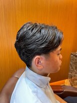 ヘアモード キクチ 銀座店&nbsp;銀座　理容室　毛流れパーマ