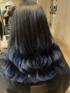 ウェーブ(WAVE) アンブレラカラー/ブルー