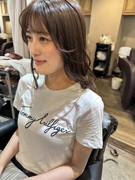 フリックヘアサロン 梅田茶屋町2号店(FLICK HAIR SALON) イルミナカラー/白髪ぼかし/レイヤーカット