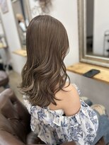 アメリ(AMELIE)&nbsp;透抜け感プラス！オリーブグレージュ