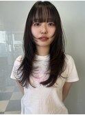 ロングレイヤーカット