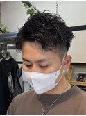 登坂広臣さん風！ピンパーマスタイル