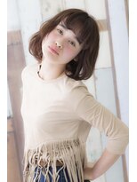 ネオリーブ アンド 渋谷店(Neolive &)&nbsp;【Neolive & 渋谷店】　ヘルシーシナモンベージュボブ