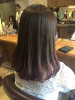 ネオリーブニコ 大井町店(Neolive Nico) 外国人風カラー　グラデーションカラー　ラベンダーピンク　