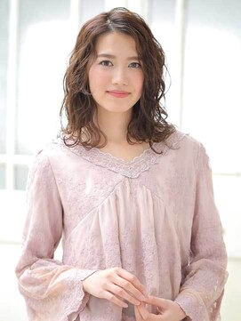 モーラ 浅香山店(MOLLA) ロマンティックウェーブミディ【夏カラー/ニュアンスカラー】