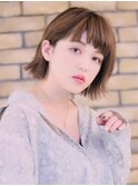 【COLO 吉祥寺 マスミツ】外はねミディアムショートボブ