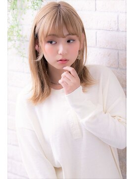 ソア 武蔵小杉(SOAR) 毛先パーマネオウルフ小顔外ハネボブアッシュブラウン