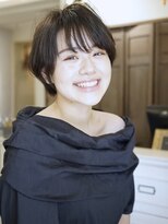 ネイビー(NAVY)&nbsp;大人のマッシュショート