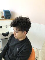 ヘアーアンドビューティー ギブリ(Ghibli) メンズウェーブパーマ