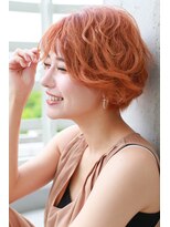 ラフィス ヘアー リノ 三宮店(La fith hair lino) 【La fith】シースルーバング×ハイトーンカラー