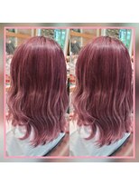 ネオリーブルカ 御茶ノ水店(Neolive Luca)&nbsp;過去にブリーチ無しでピンクカラーは出来ないと言われた方必見！